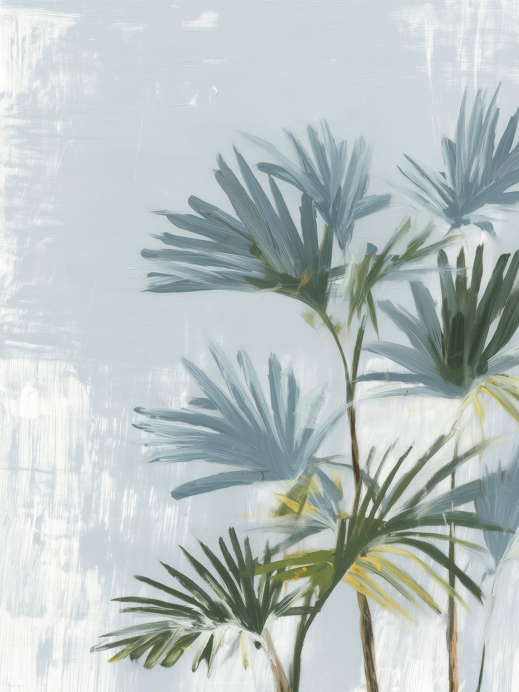 Coastal Breeze I – serene coastal seascape fine art print by Paula Freeman, 36x48 inch canvas