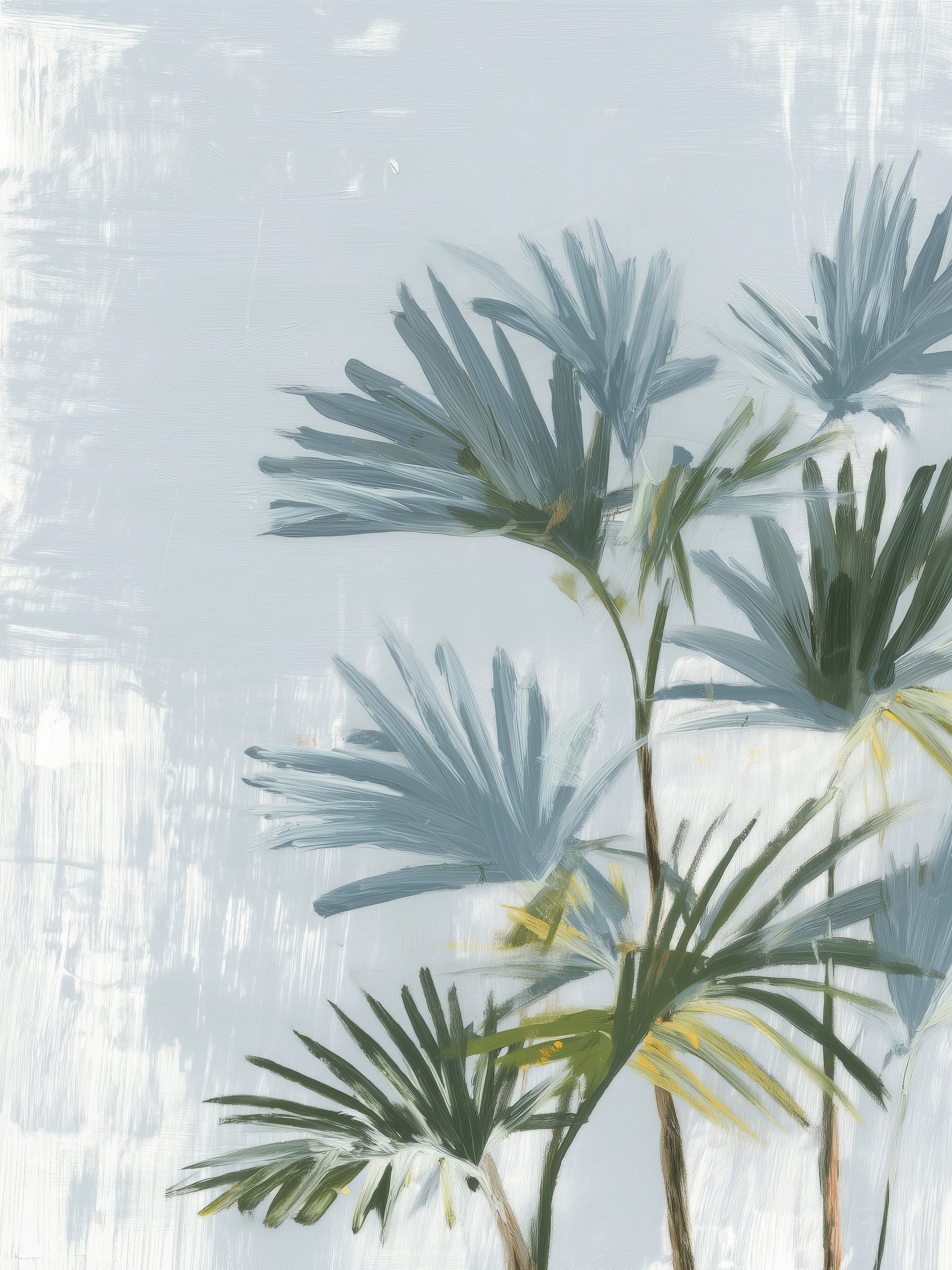 Coastal Breeze I – serene coastal seascape fine art print by Paula Freeman, 36x48 inch canvas