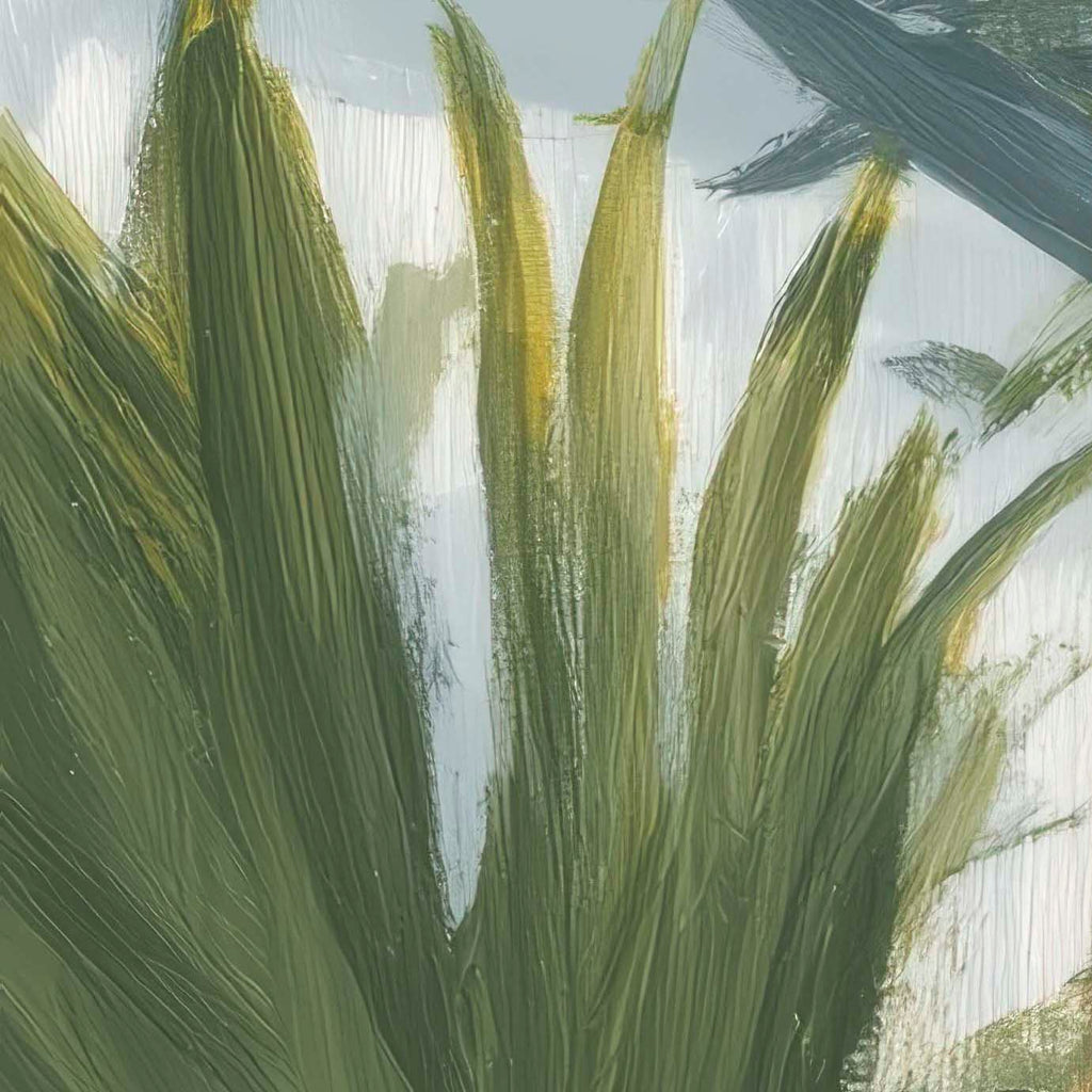 Coastal Breeze II detail – close-up of airy ocean tones and soft sea horizon