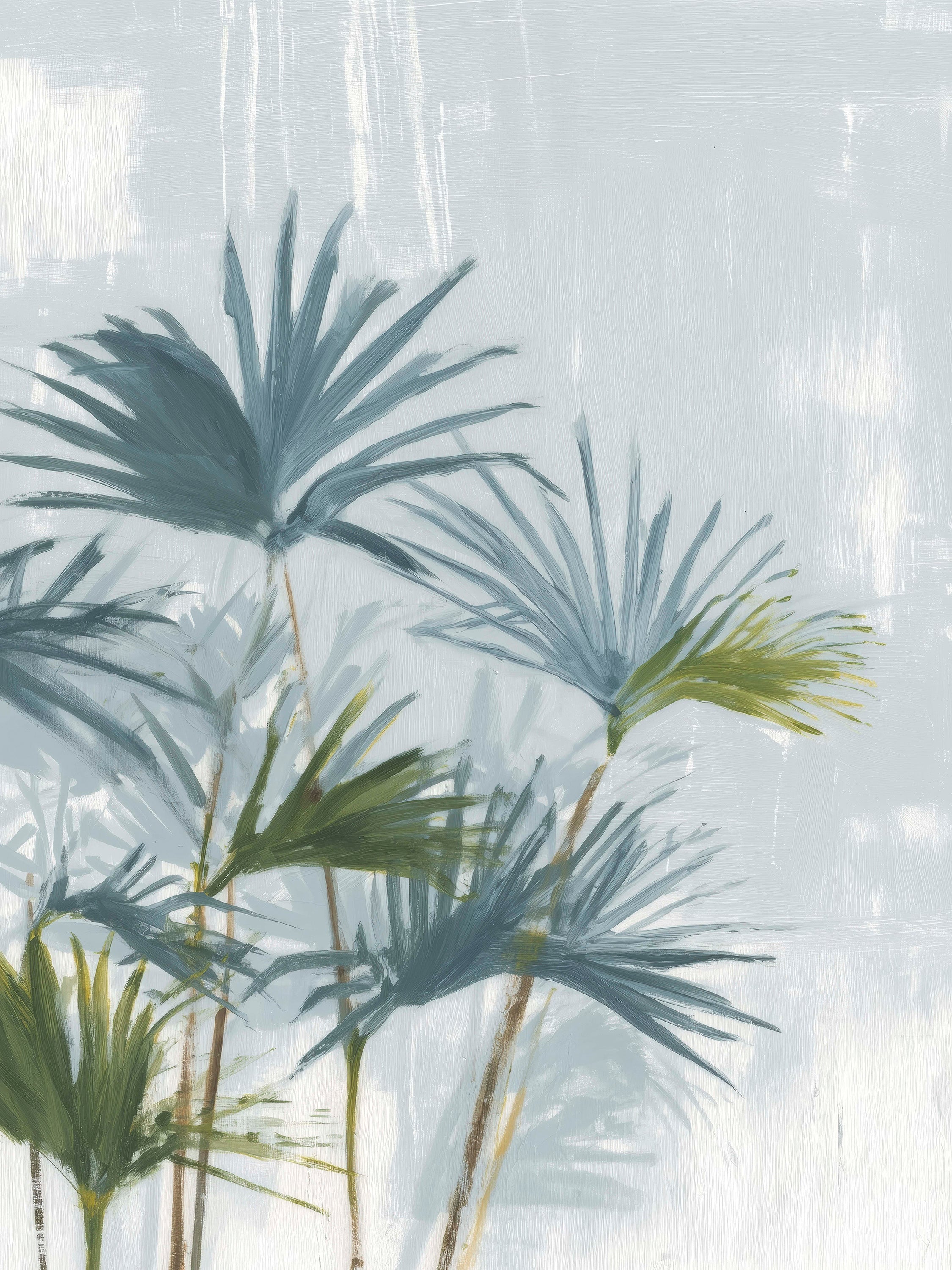 Coastal Breeze II – tranquil coastal seascape fine art print by Paula Freeman, 36x48 inch canvas