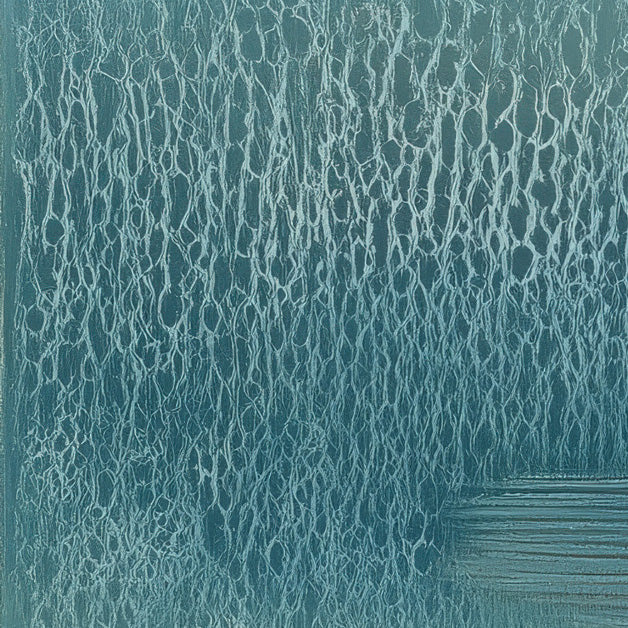 Coastal Drift IV detail – close-up of rich coastal light and painterly sea texture