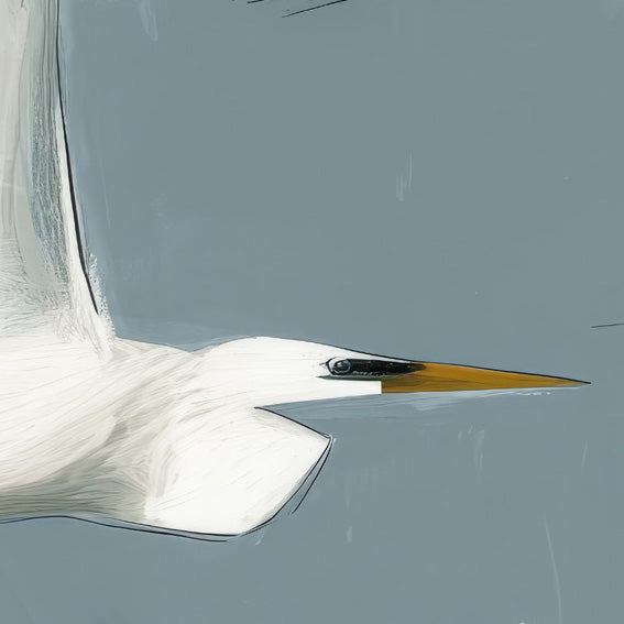 Estuary Light IV detail – close-up of golden coastal light and open estuary sky