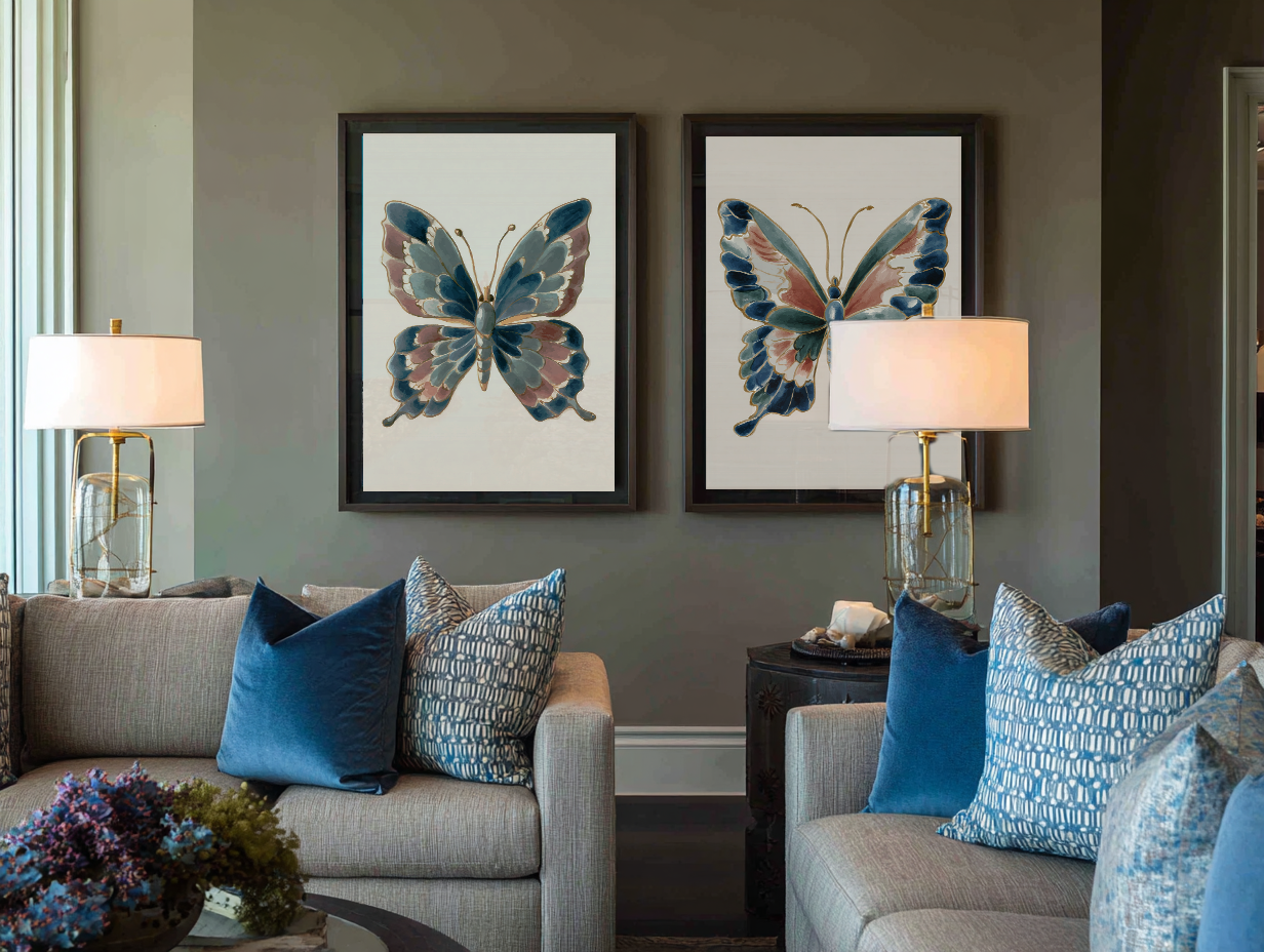 Garden Flight II — Botanical Fine Art Print · Verilucent House