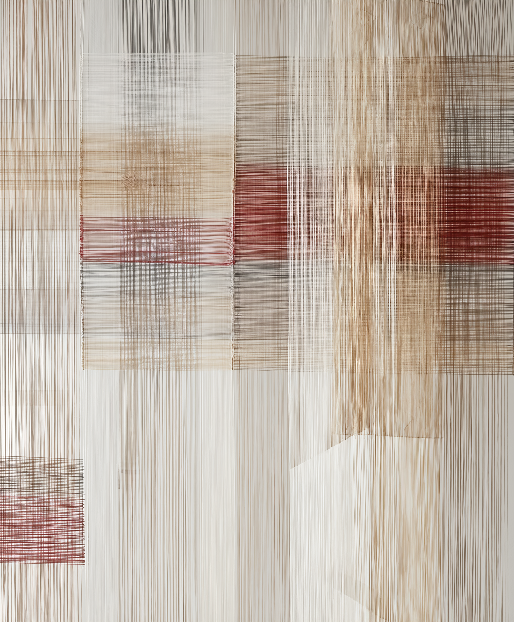 Textile with woven pattern in neutral colors