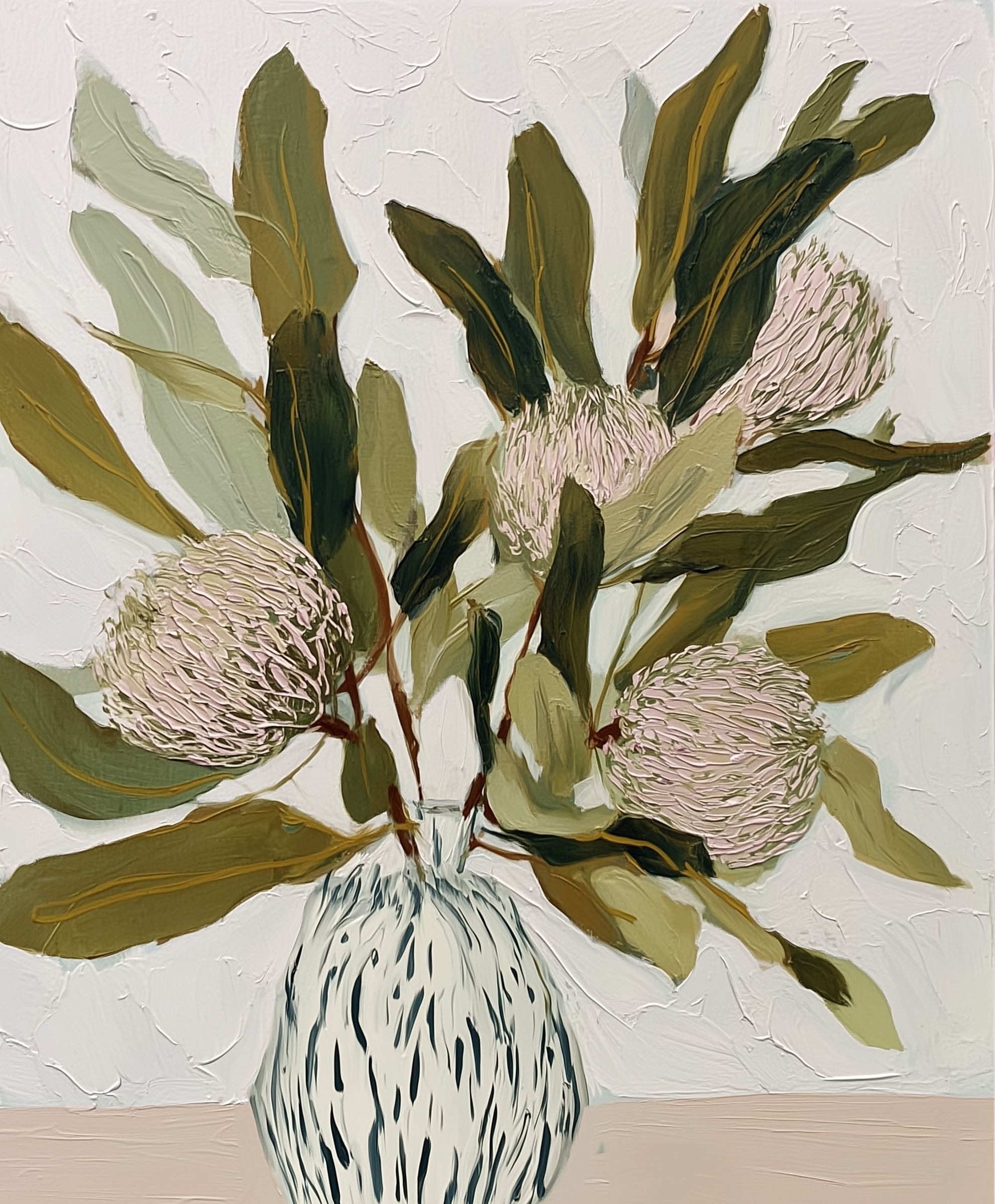 Blush Arrangement — Botanical Fine Art Print · Verilucent House