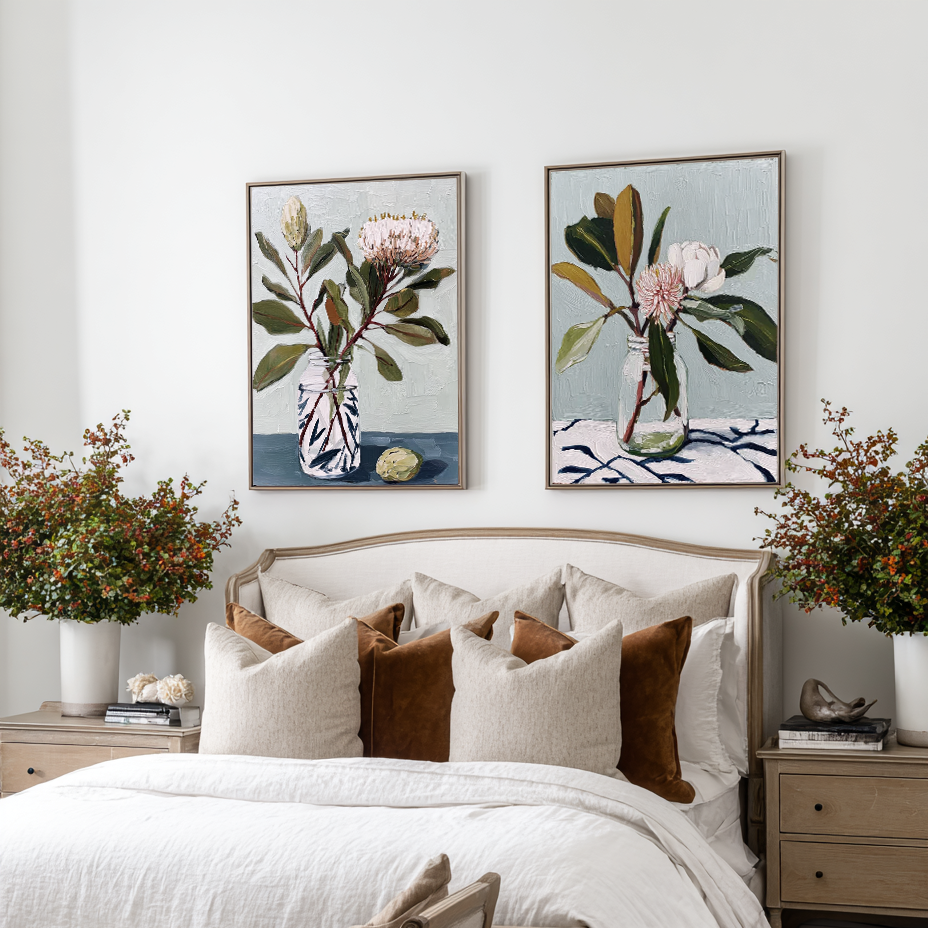 Blushing Bloom I — Botanical Fine Art Print · Verilucent House