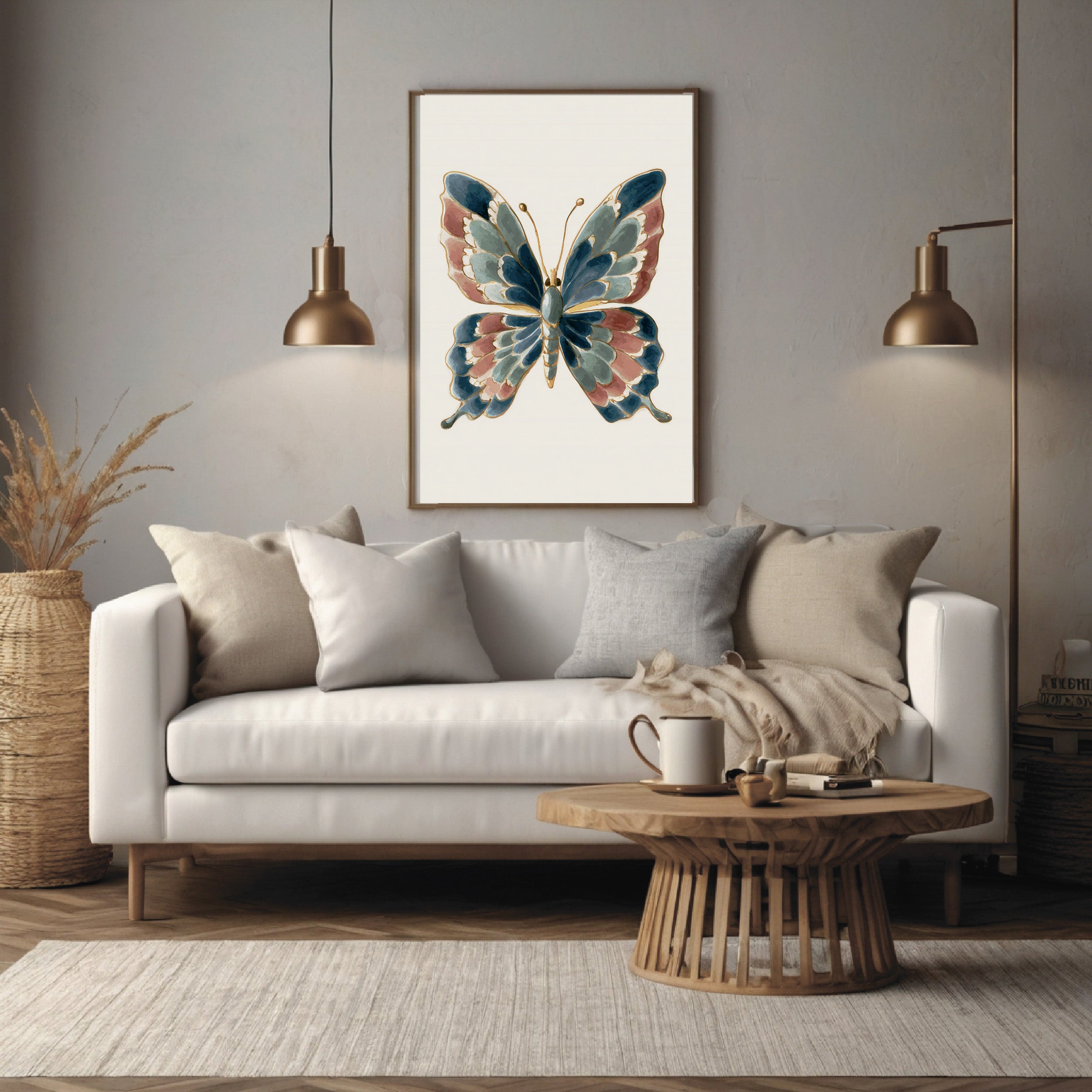 Garden Flight II — Botanical Fine Art Print · Verilucent House
