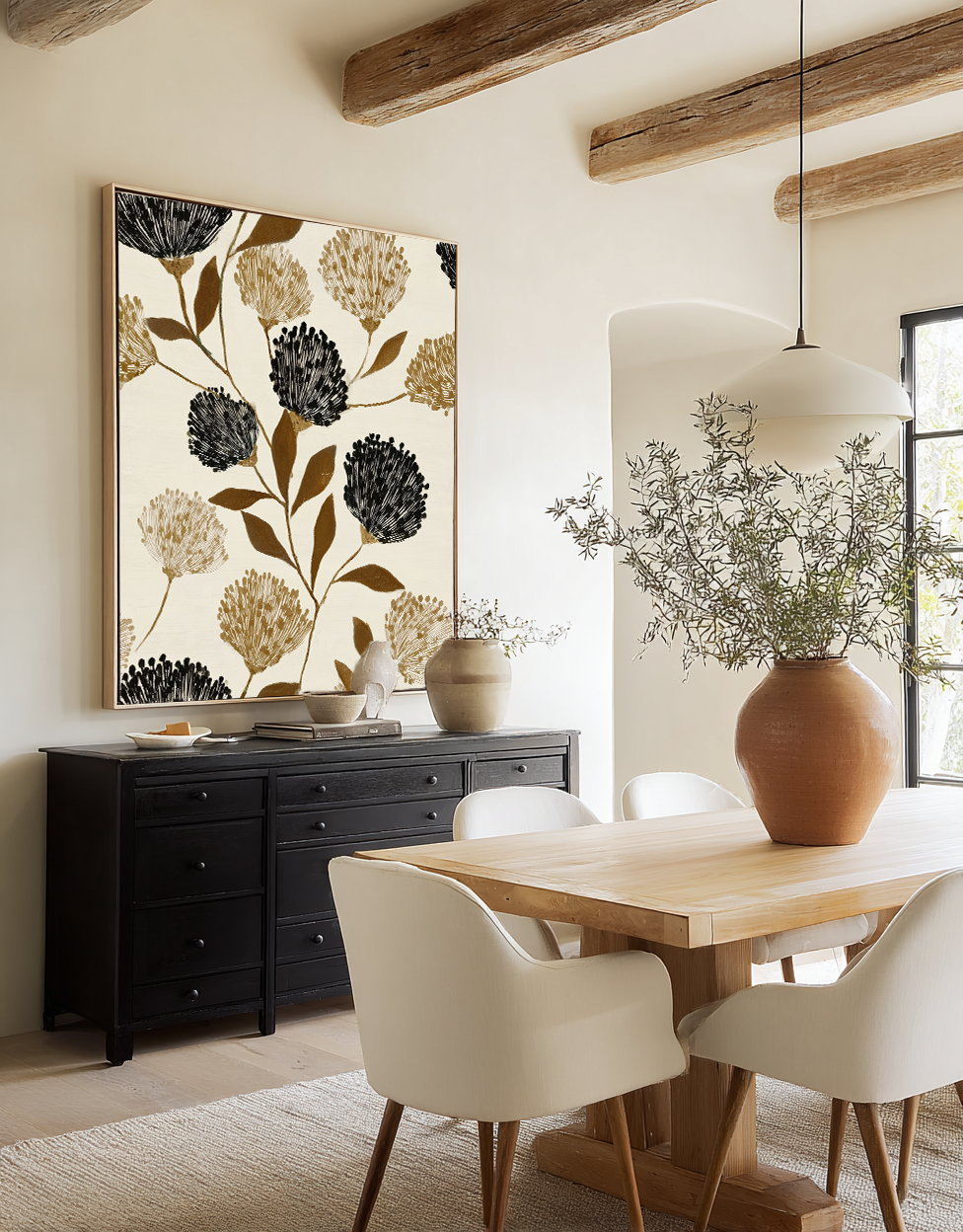Ochre Study II — Botanical Fine Art Print · Verilucent House
