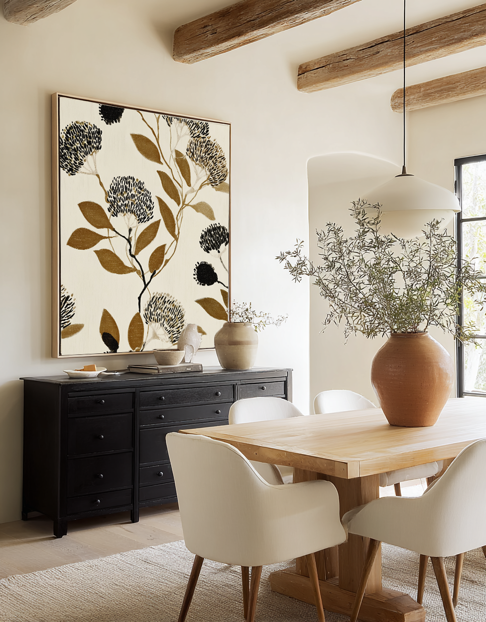 Ochre Study I — Botanical Fine Art Print · Verilucent House