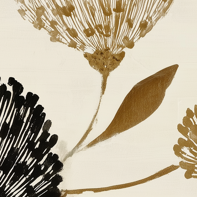 Ochre Study II — Botanical Fine Art Print · Verilucent House
