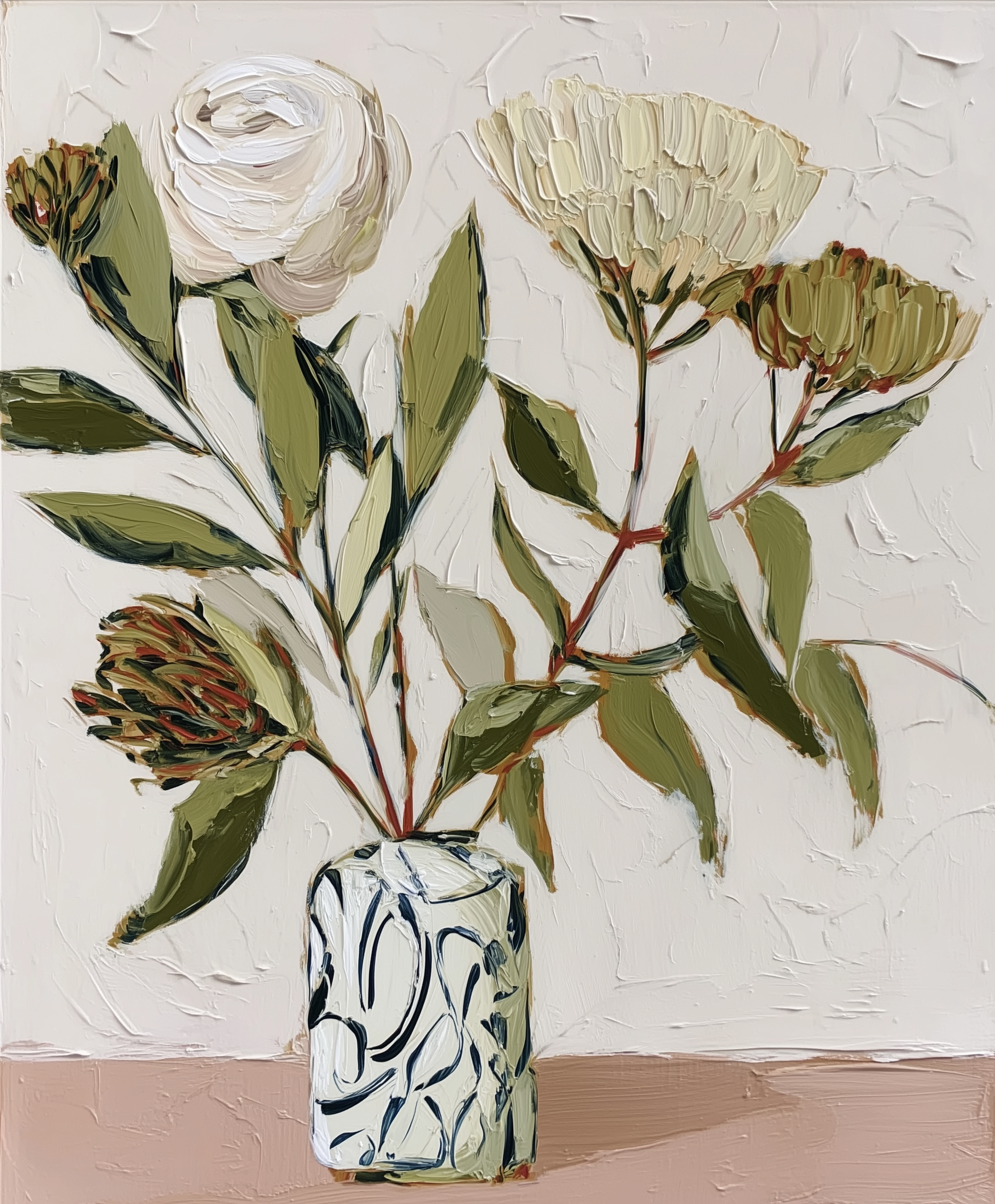 Pale Bloom — Botanical Fine Art Print · Verilucent House